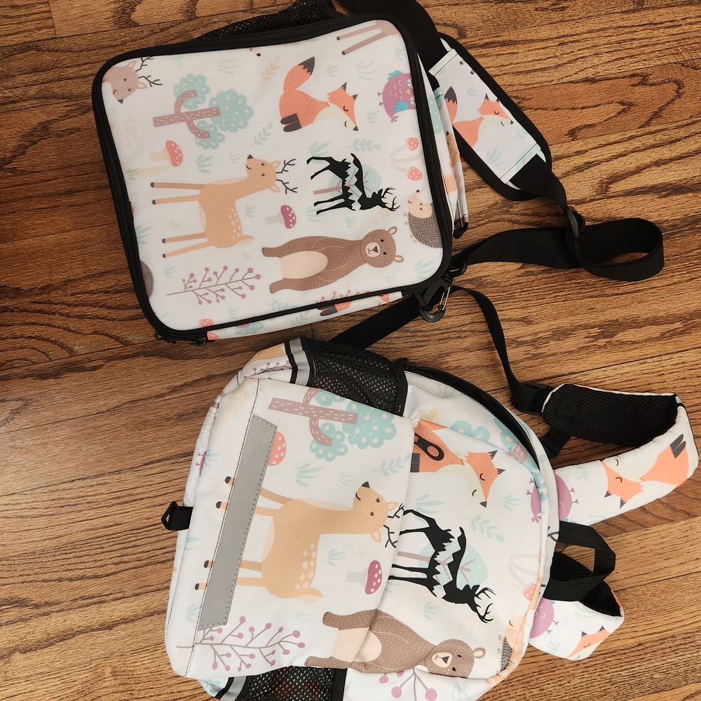 Toddler Deer Backpack Set